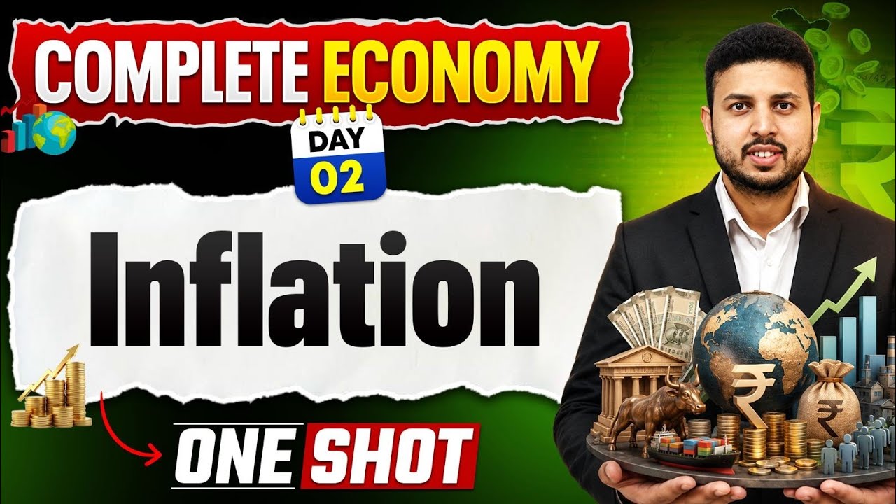 Complete Indian Economy - INFLATION, Planning, 1991 Reforms & Structural Change🔥 | Free Series