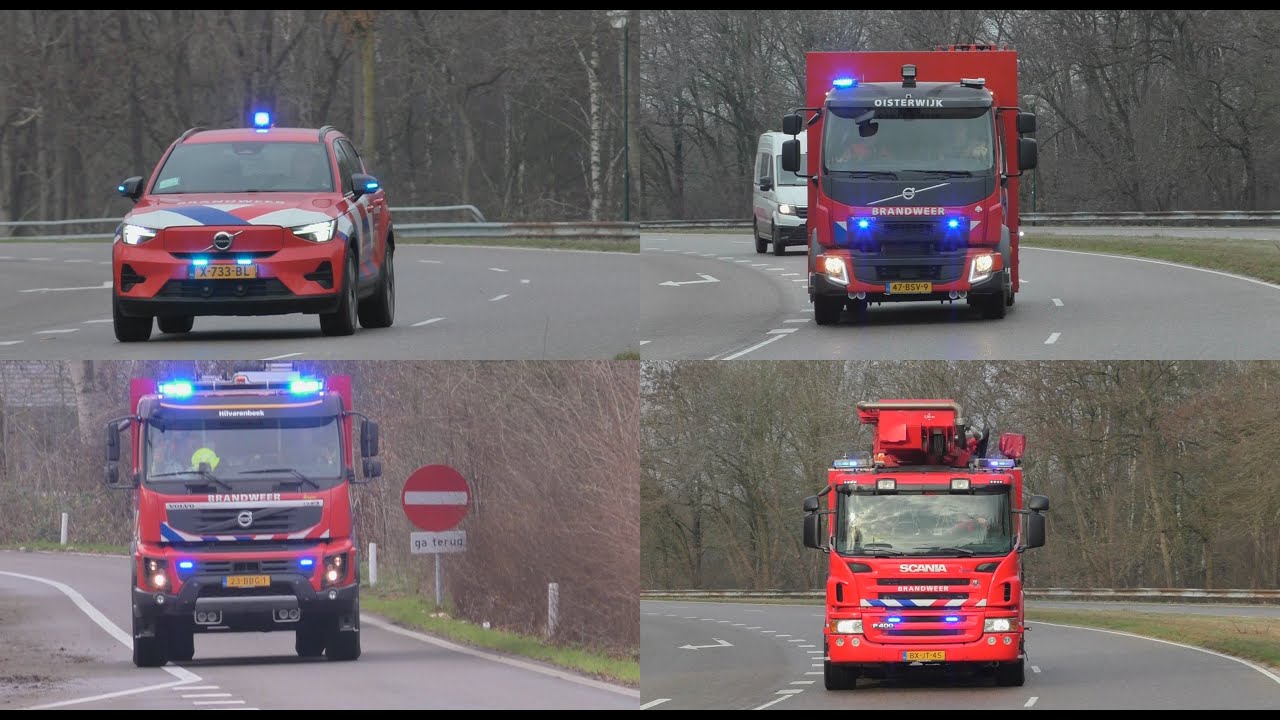 Grote brand bij Roeivereniging vidar  Hilvarenbeek - Brandweer met spoed onderweg!