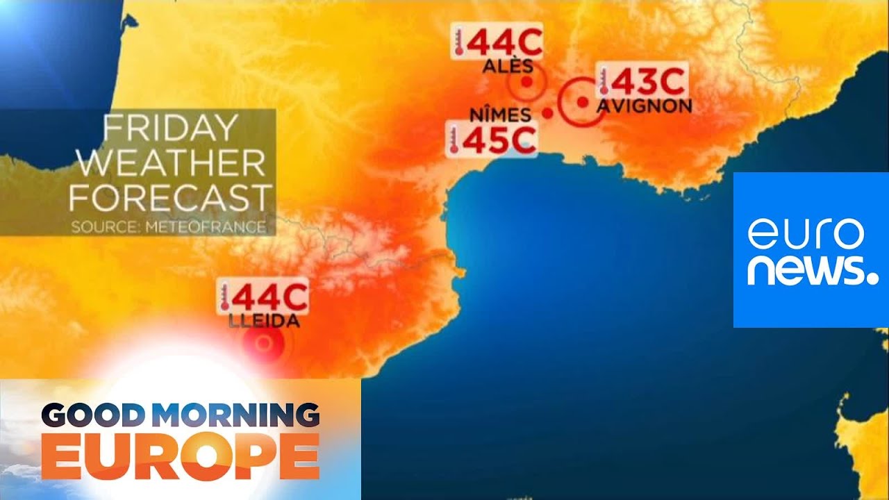 Heatwave: red alert in France as 45C expected in the south