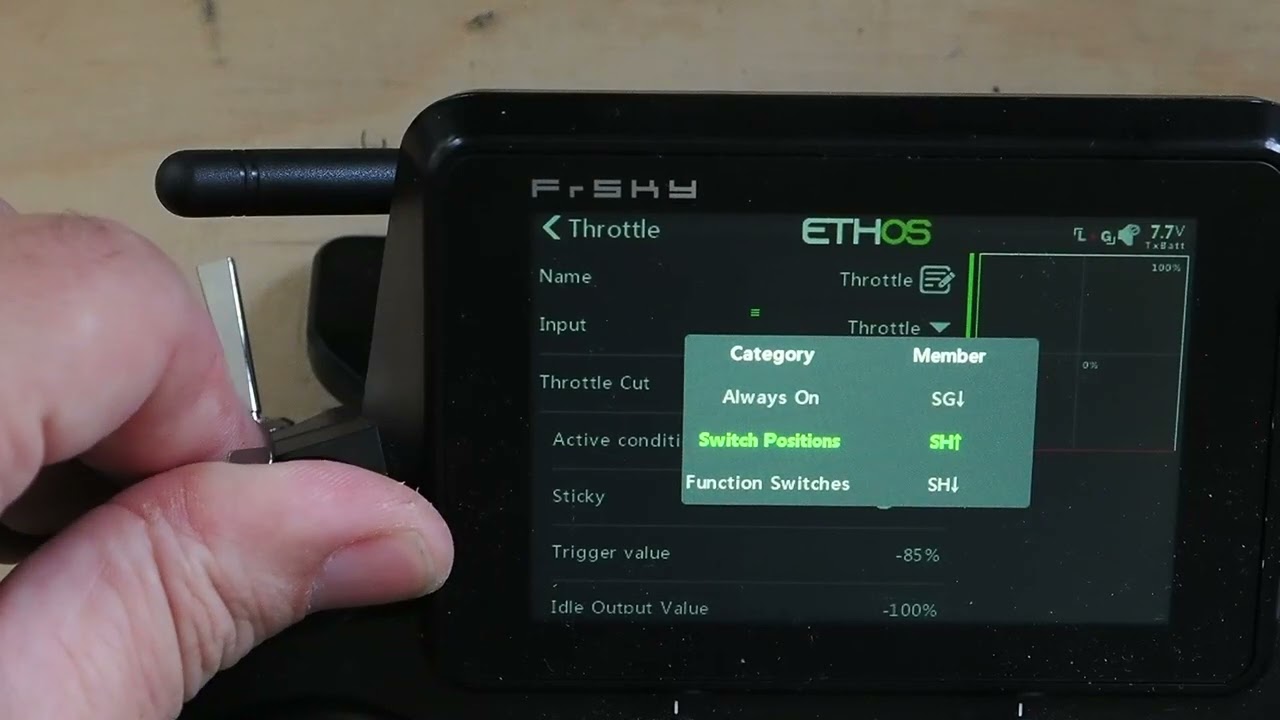 ETHOS Tech Tip 6 - Throttle Cut for Glow Engines