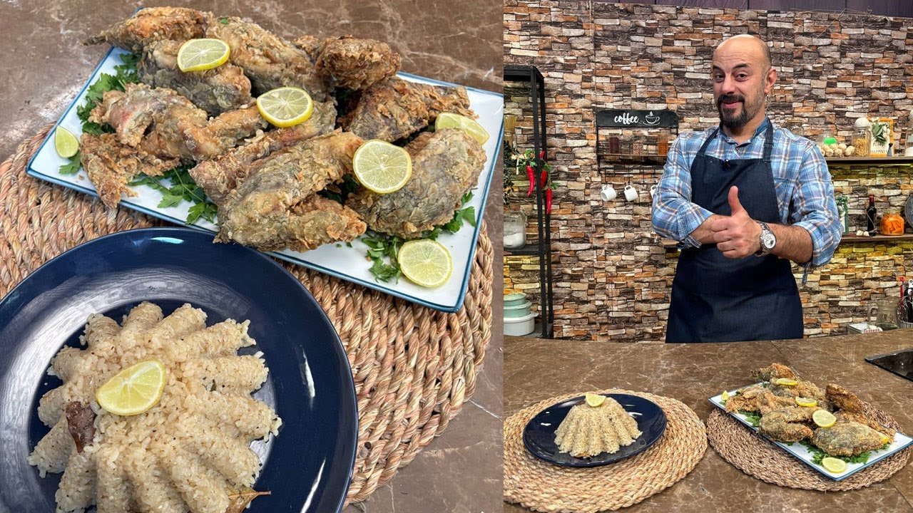 طريقة عمل أرز بالبهارات الشرقية - بلطي مقلي | الفطاطري مع الشيف وحيد كمال