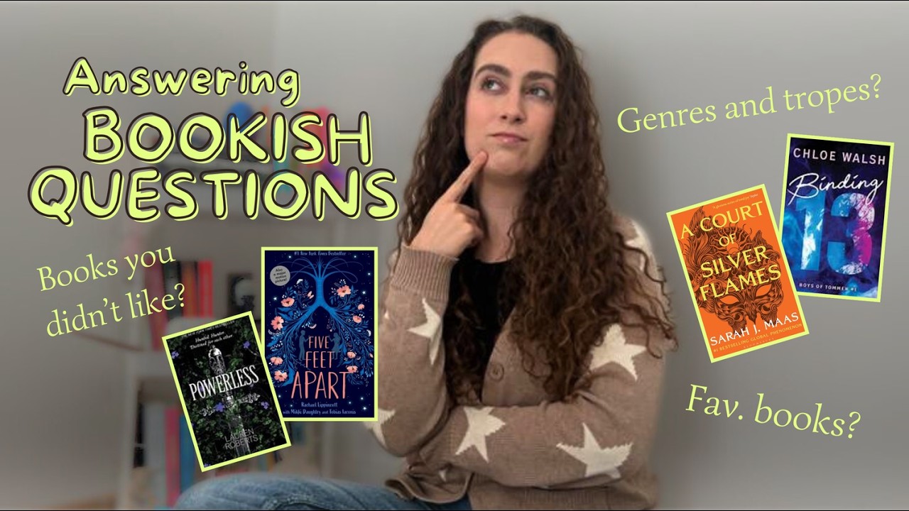 Answering BOOKISH QUESTIONS - books, genres, tropes (Binding13, Evelyn Hugo, ACOTAR...)