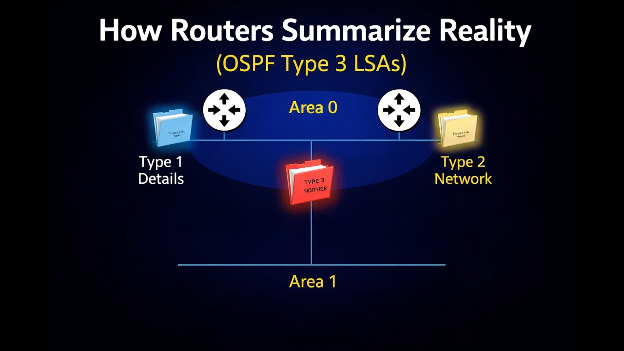 How Routers Summarize Reality (OSPF Type 3  LSAs)