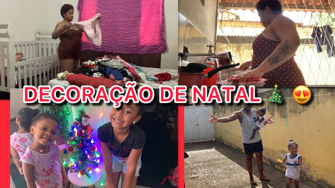 ROTINA E ORGANIZAÇÃO | COMEÇAMOS A DECORA A CASA PRO NATAL | MENINAS CONTARAM COMO FOI O DIA NA