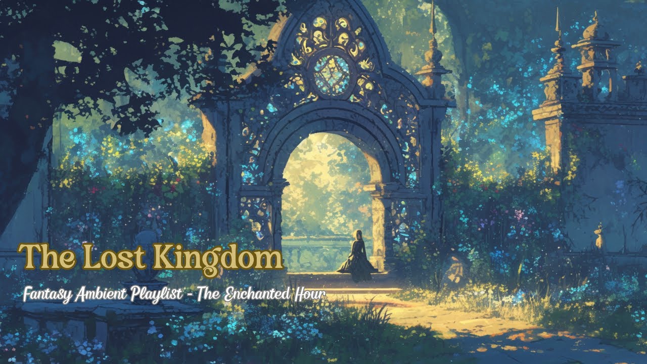 【Study & Work BGM】1 Hour Relaxing Celtic Fantasy Music — Echoes of the Ancient Ruin
