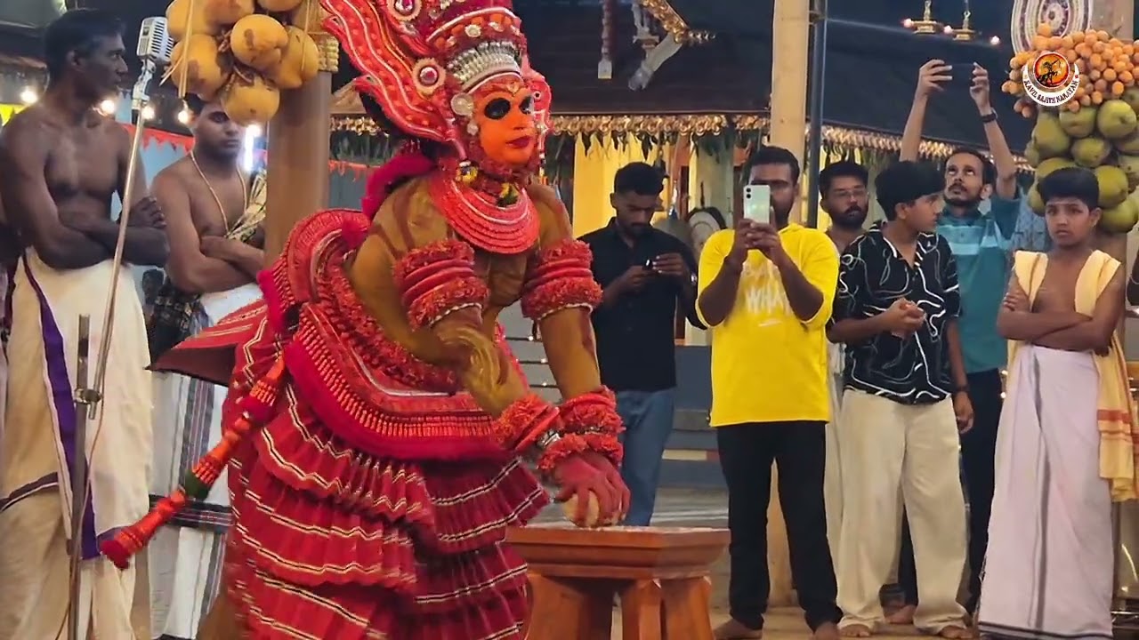 ശ്രീ കരിന്ദ്രൻ നായർ വെള്ളാട്ടം, എഴുന്നള്ളത്തും @ ERIYAKOTA SHREE BHAGAVATHI KSHETHRAM 