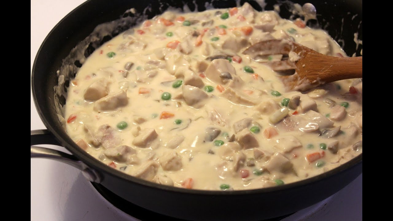 Chicken or Turkey a la King with CookingAndCrafting