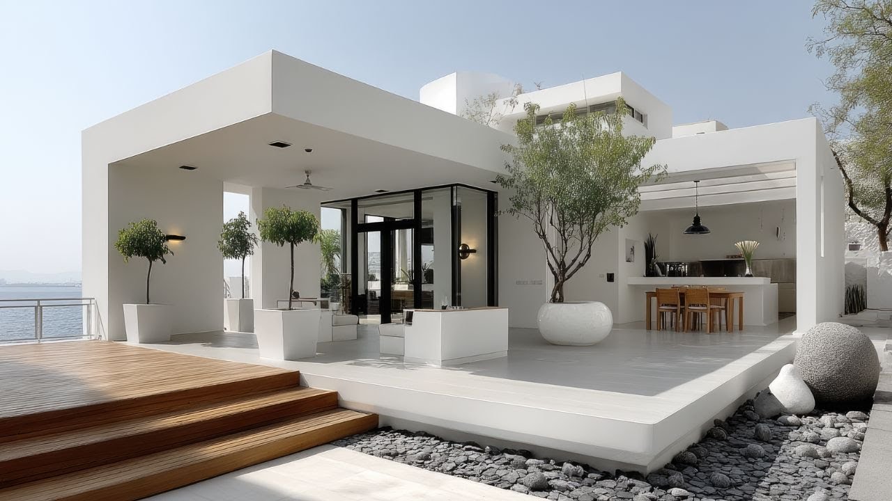 Minimalist House with Mediterranean Soul | Architecture That Feels Humany