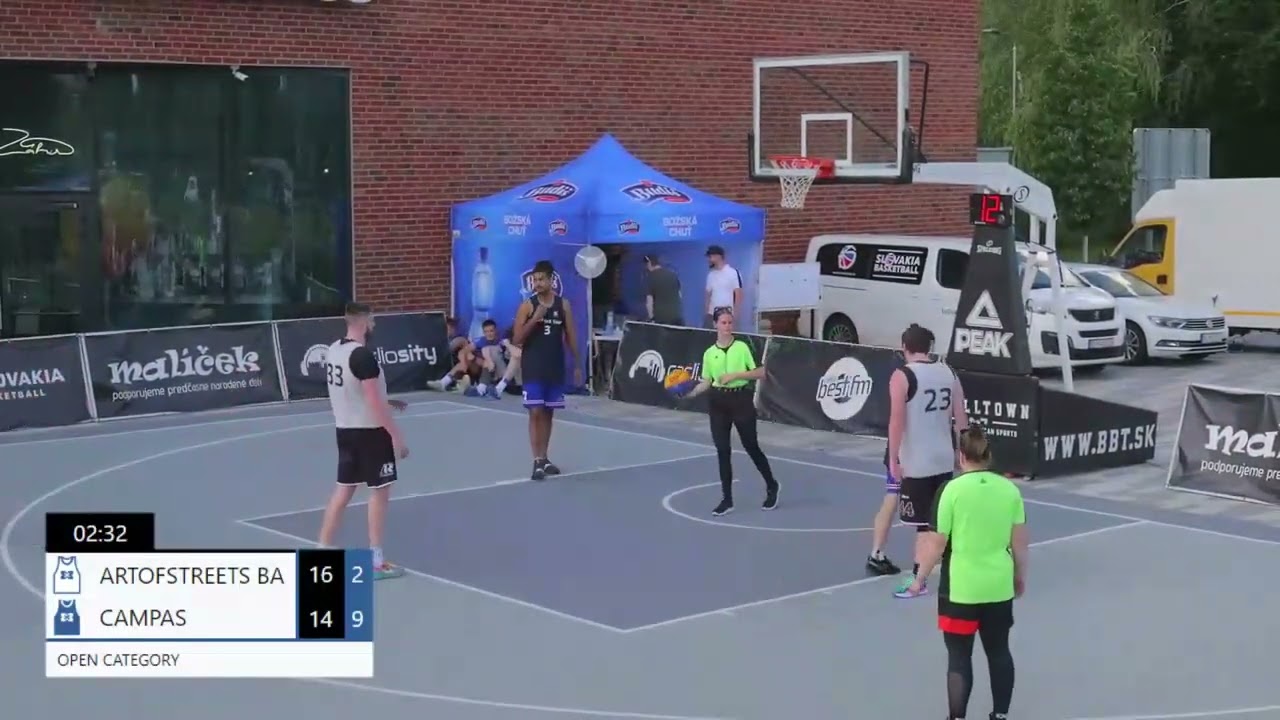 FULL GAME Campas vs ArtOfStreets BA (SVK) - Quarto di finale SBA 3x3 Slovakia Tour 2K24