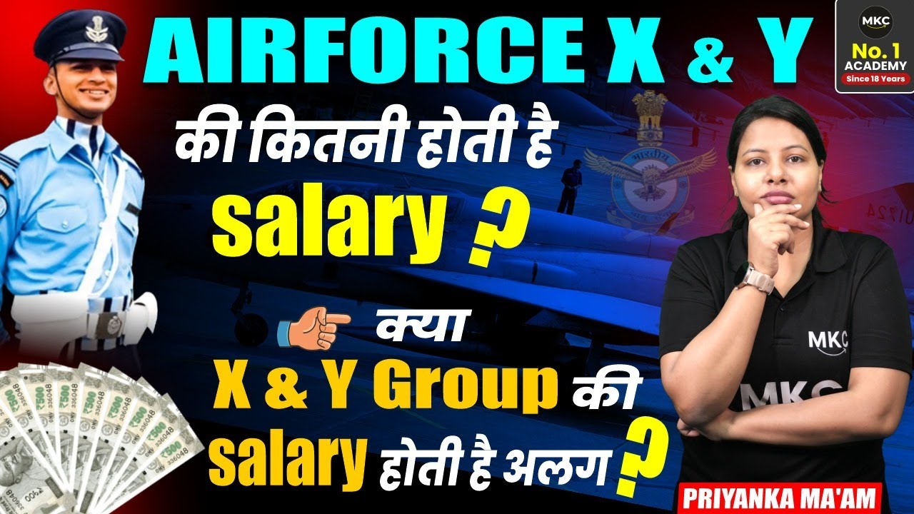 Agniveer Airforce X & Y Group Salary & Perks| Airforce X & Y Salary| Airforce New Vacancy