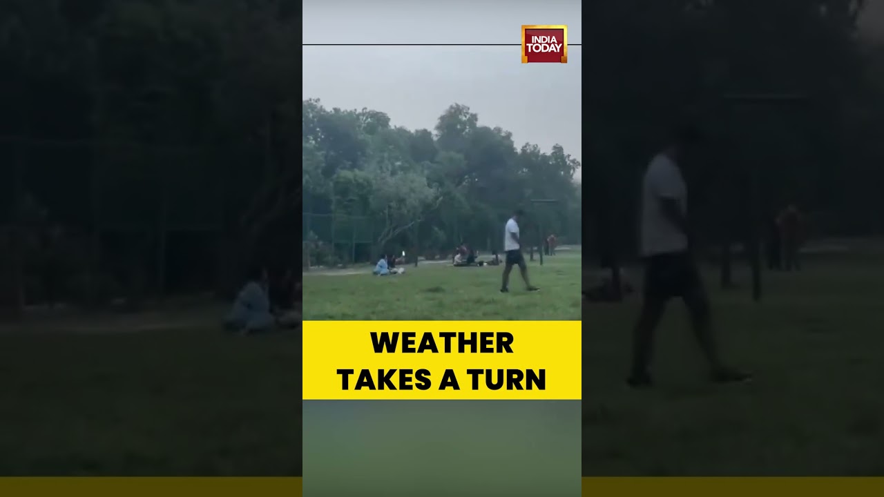 Delhi Weather: Sudden Rain Brings Weather Change To Delhi, Showers Lash Parts Of National Capital