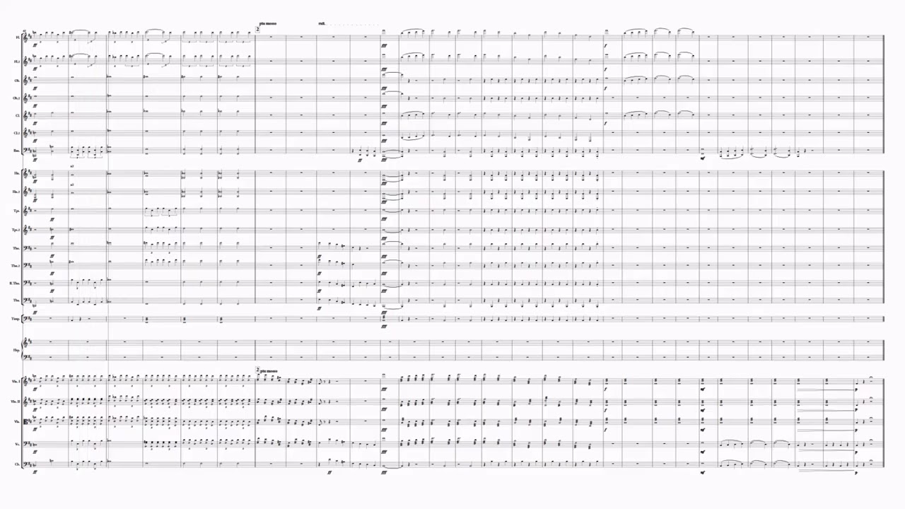 Swan Lake Suite, No. 1 - Sibelius 2025 w/ Virtual Orchestra Template