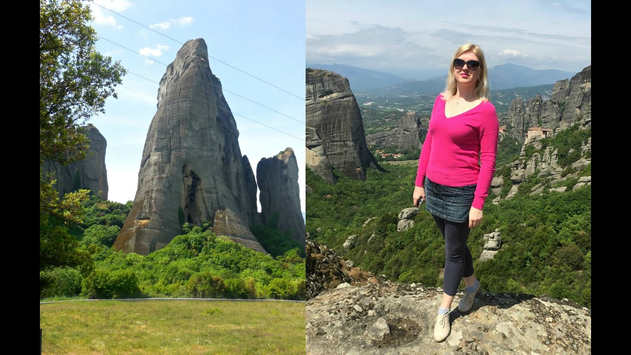 METEORA. СКАЛОЛАЗЫ. МОНАСТЫРИ. ОБАЛДЕЛА ОТ КРАСОТЫ. ЛОШАДИ В КУСТАХ. КУШАЕМ БАРАШКА. #8