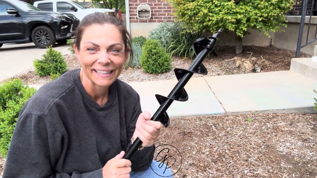 Amazon Home / SYITCUN Auger Drill Bit for Planting /The Drill Bit That Does the Digging for Me