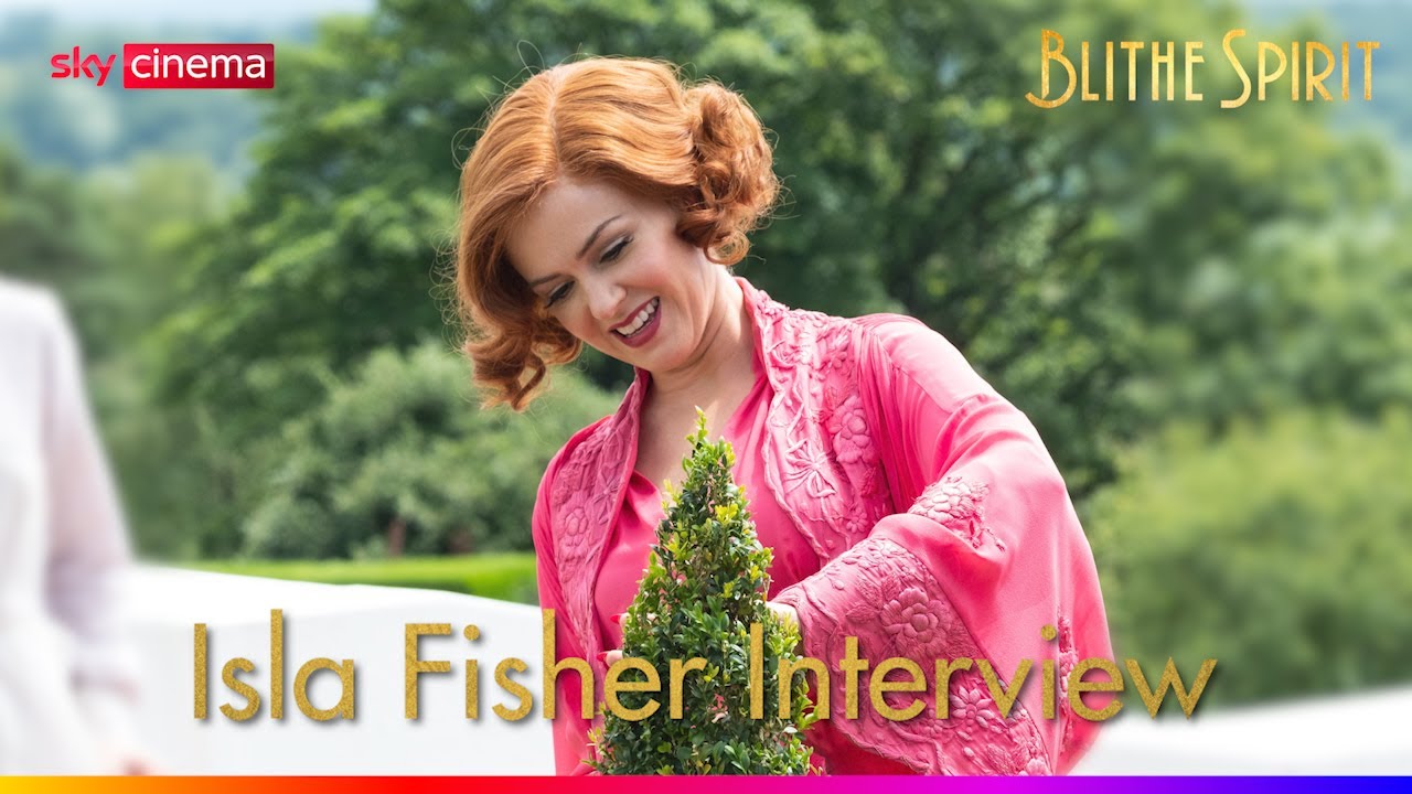 The Making of Blithe Spirit | Isla Fisher