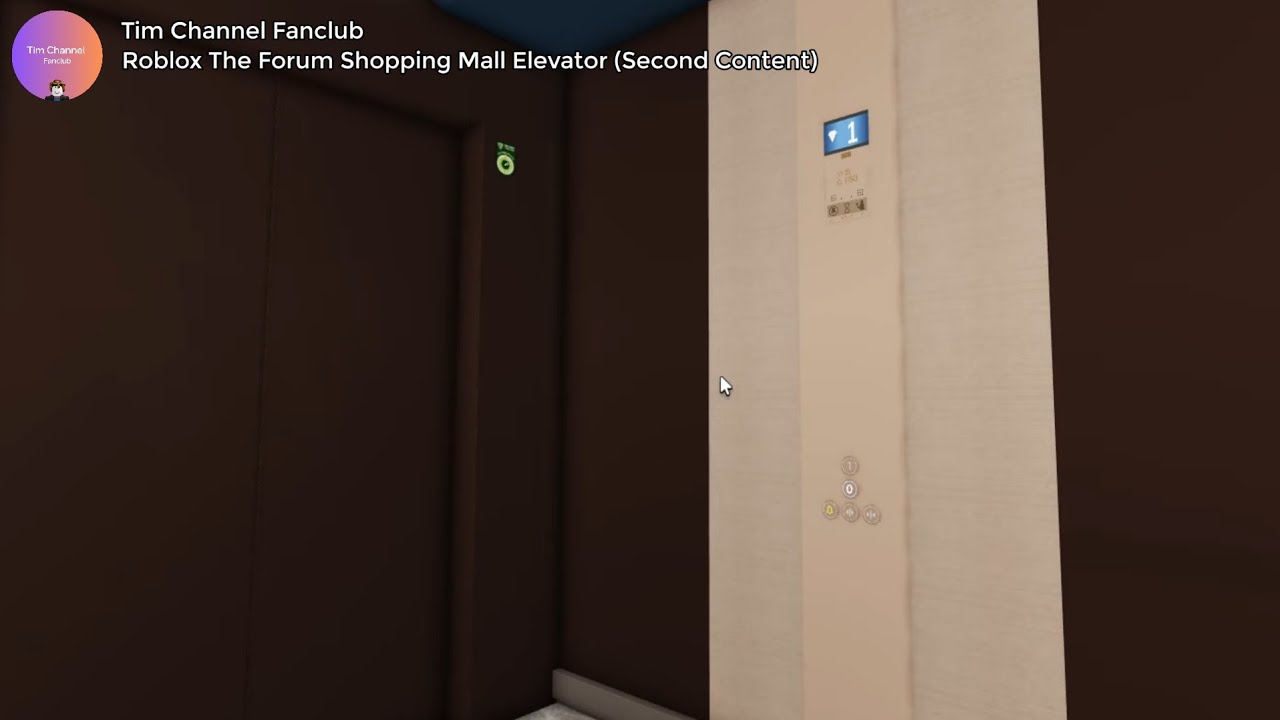 Roblox The FORUM Shopping Mall Elevators