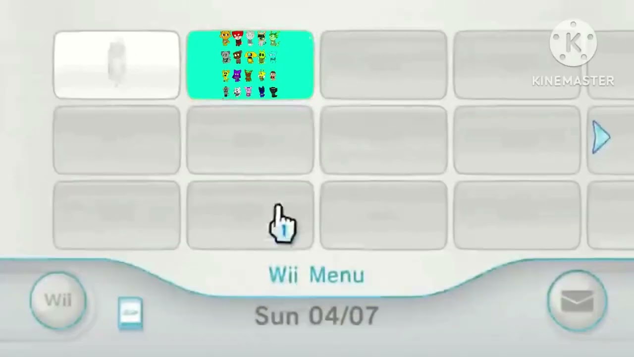 Wii menu