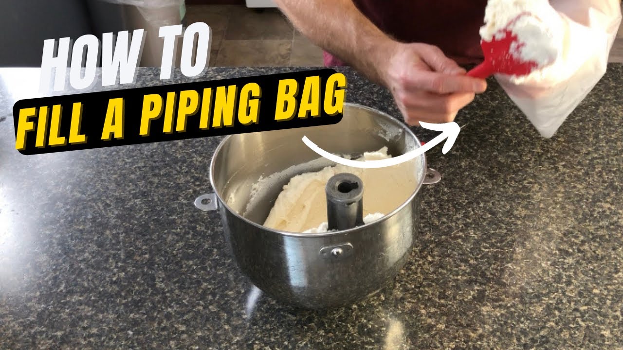 Caker 101 - Filling a piping bag