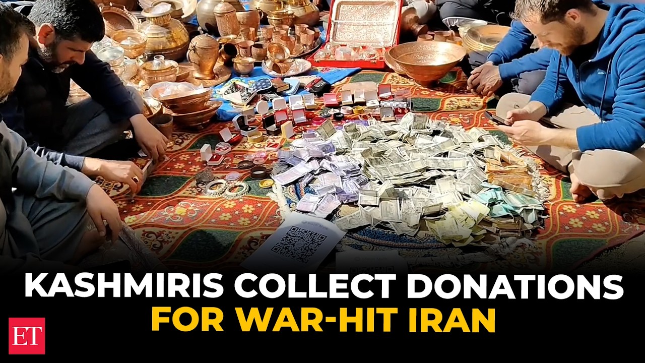 West Asia war intensifies | People of Kashmir donate gold, silver, cash and more in aid for Iran