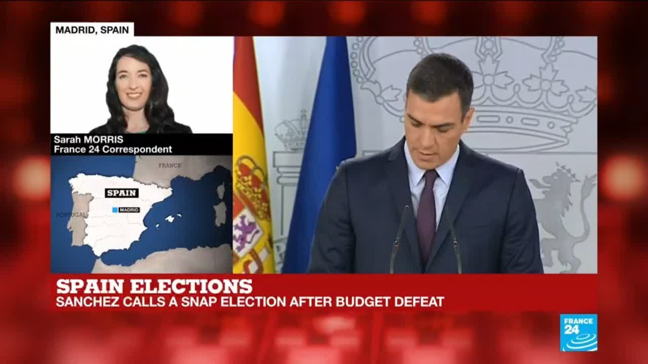 Spain elections: PM calls for snap election after budget defeat