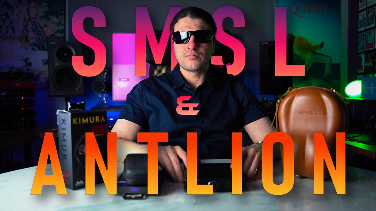 Бюджетная Hi-Fi система. Наушники Antlion Audio Kimura IEM ModMic Wireless MICROPHONE и ЦАП SMSL ...
