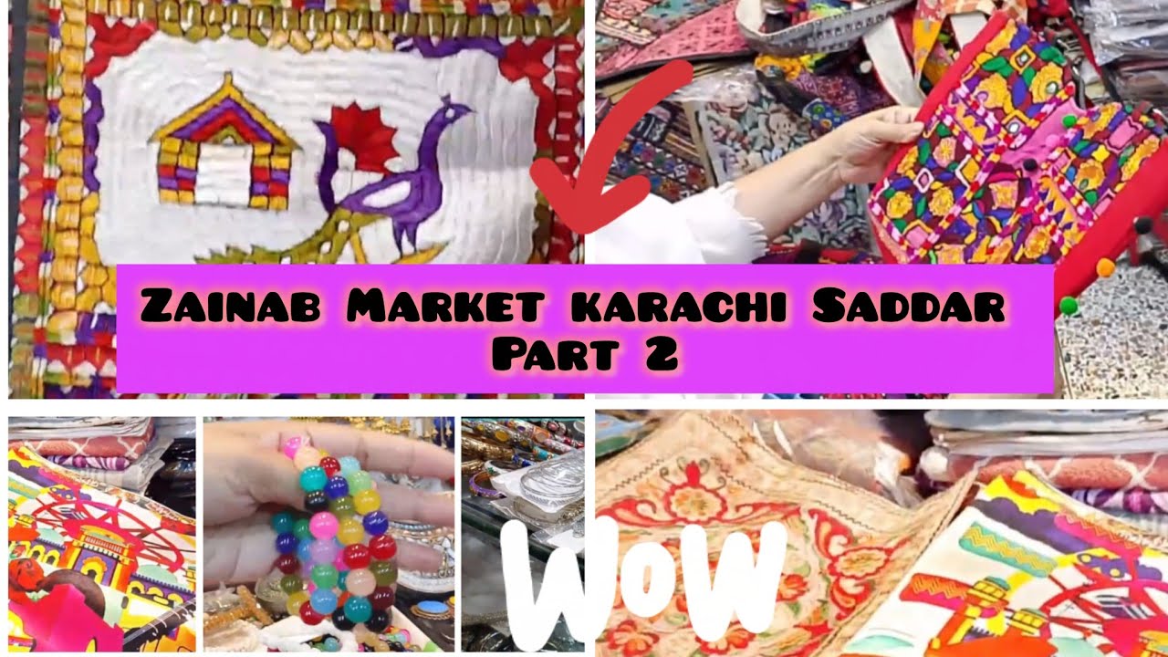 Zainab Market karachi Saddar|part II