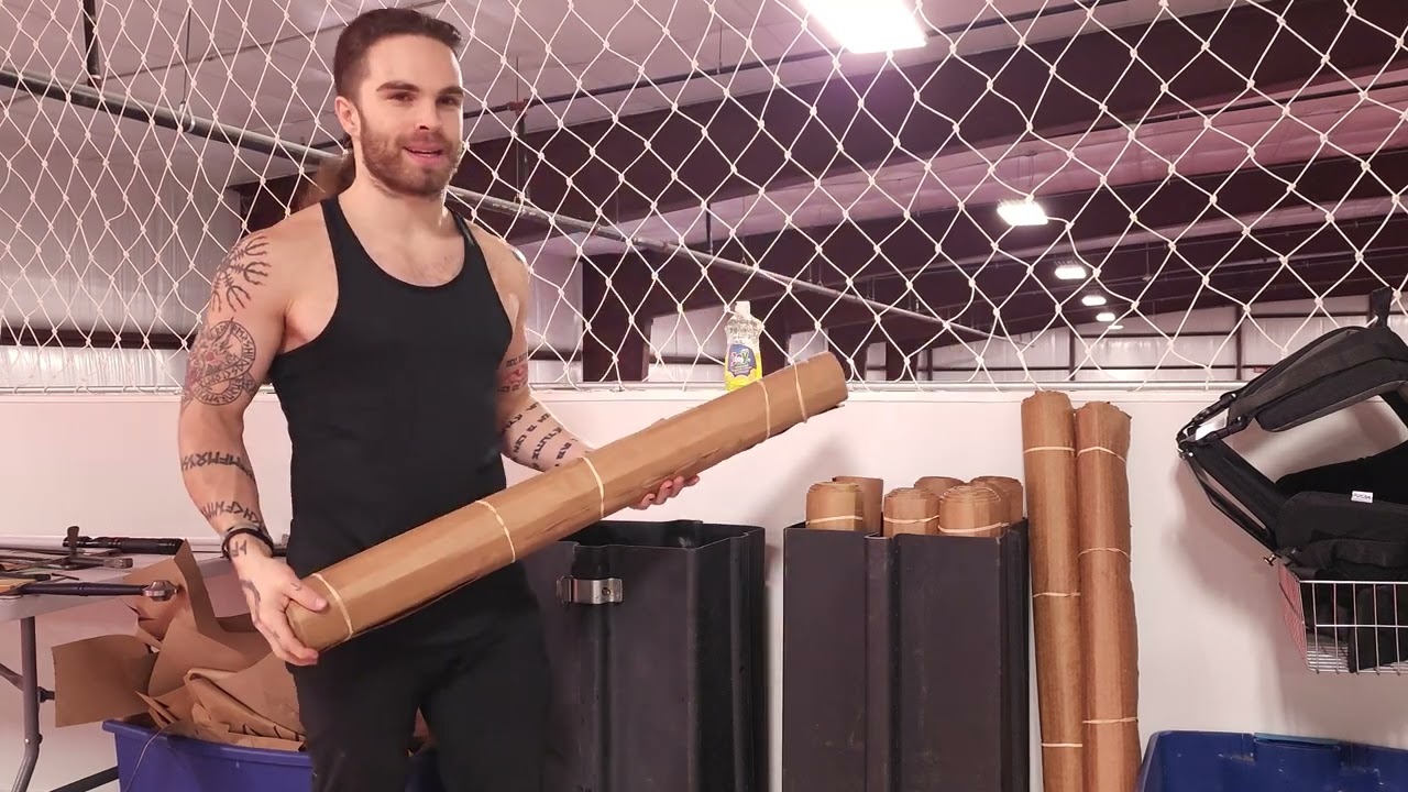 Practice sword cutting for FREE? $0-$3 DIY tatami mat substitute!