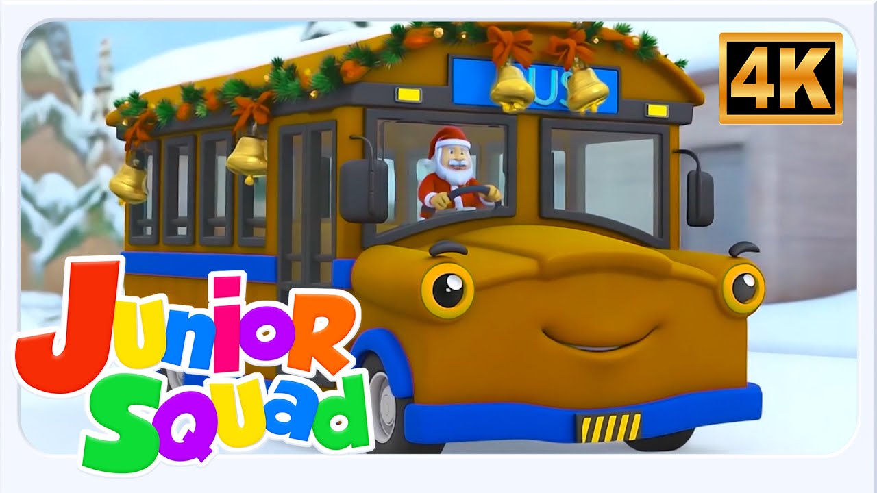 Canzone Natalizia Sulle Ruote Dell'Autobus | Altri Video Di Natale Per Bambini In Italiano