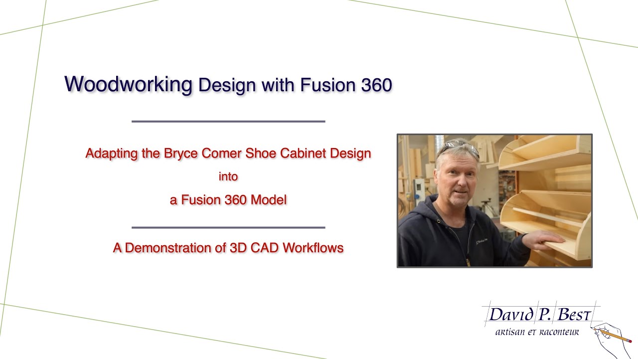 Adapting the Bryce Comer Shoe Cabinet Design into a Fusion 360 Model