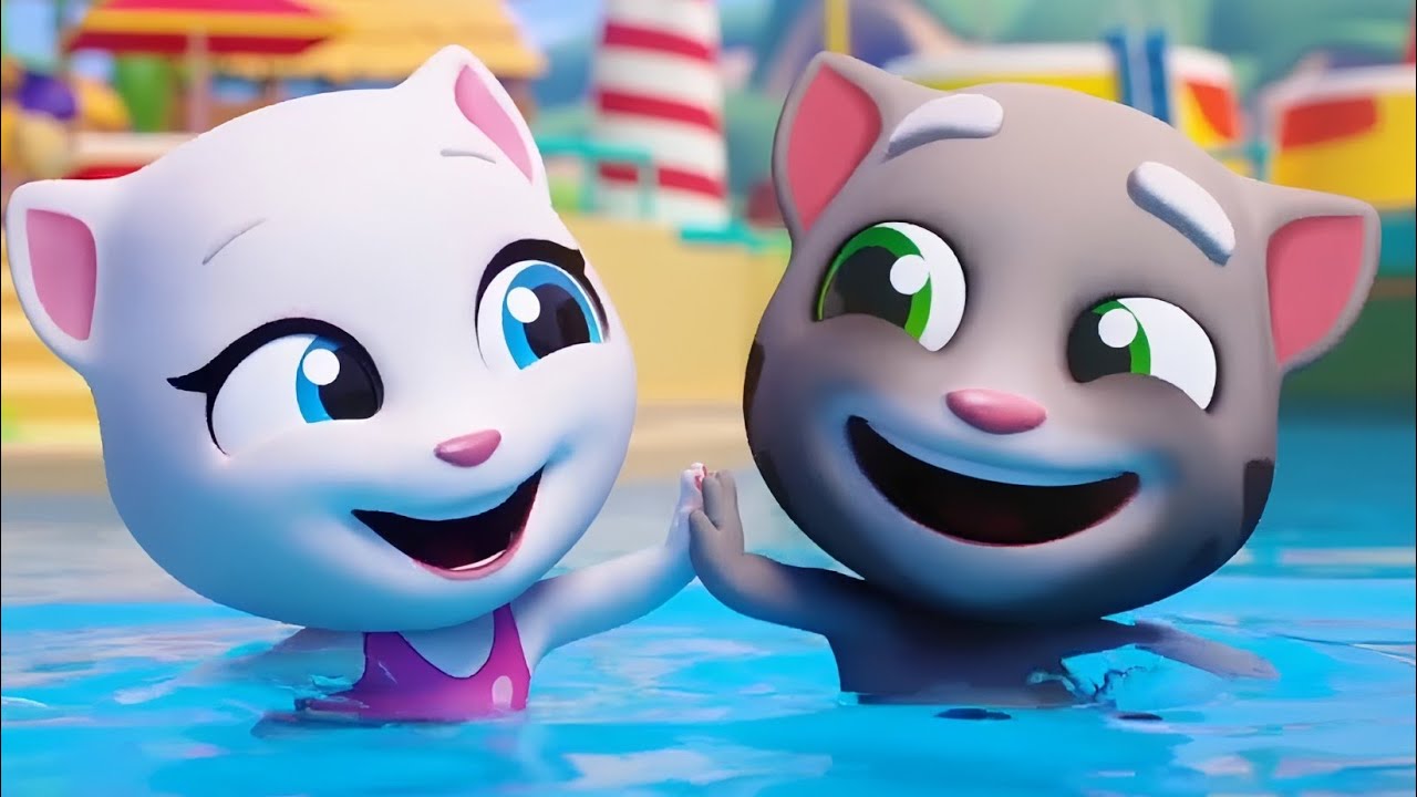 Talking Tom Pool Gameplay Android ios 