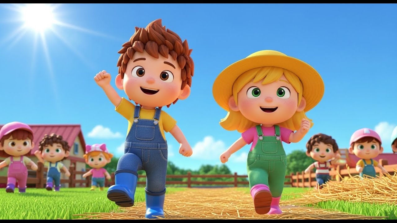 Farm Safety Song for Kids! Stay Safe on the Happy Farm (Nursery Rhymes & Kids Songs)