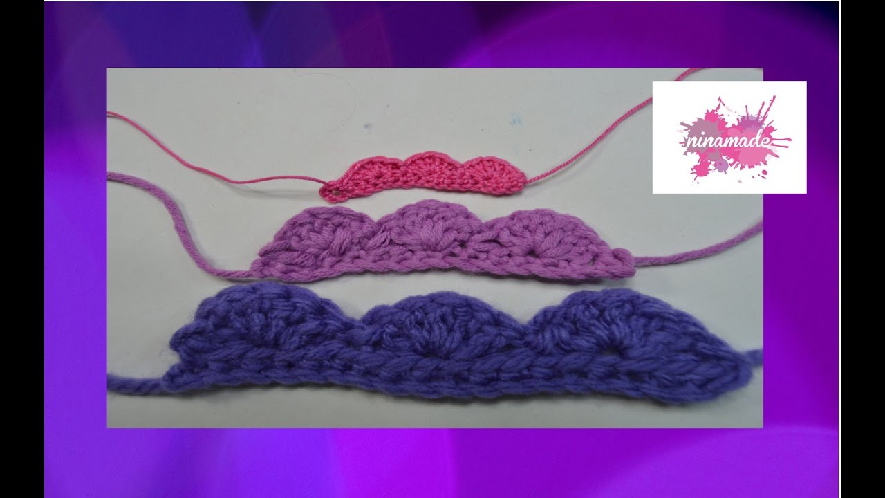 DIY. Como hacer un borde de ganchillo // How to make an edge of crochet.