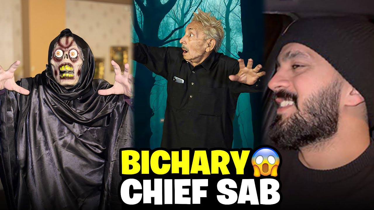 Dogar & Haider worst Ghost Prank on Chief Sab😱Meeting with UK wala BABA G🙏🏻