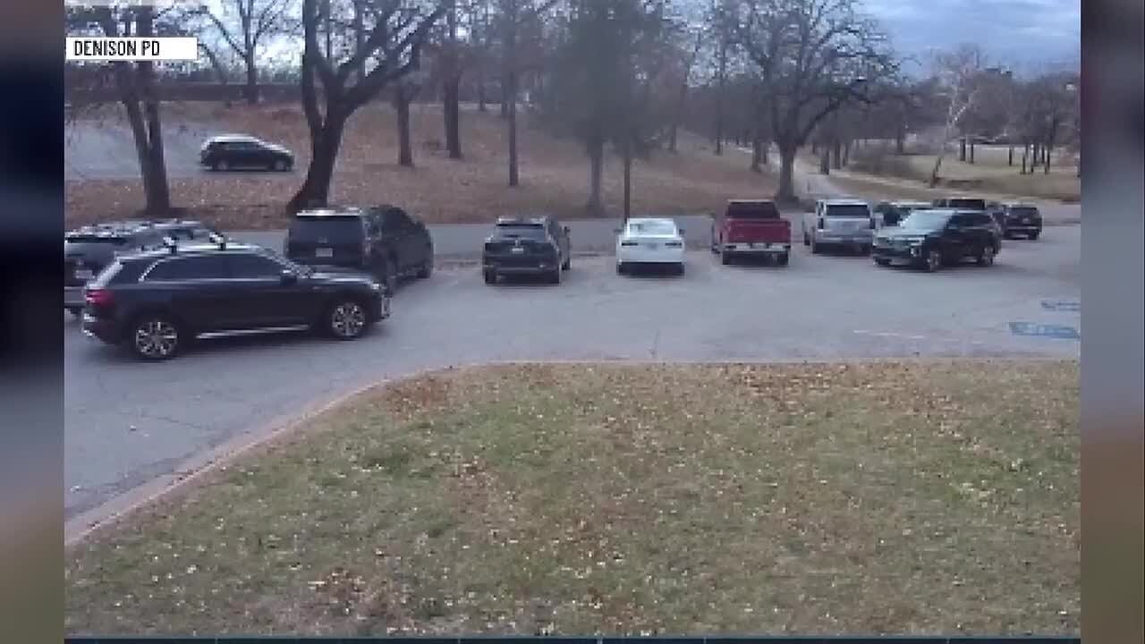 Denison Police ask for public’s help investigating parking lot theft incident