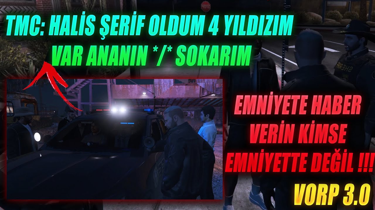 VORP 3.0 - TMC ŞERİF ARABASI ÇALIYOR | FROSTYGGWP