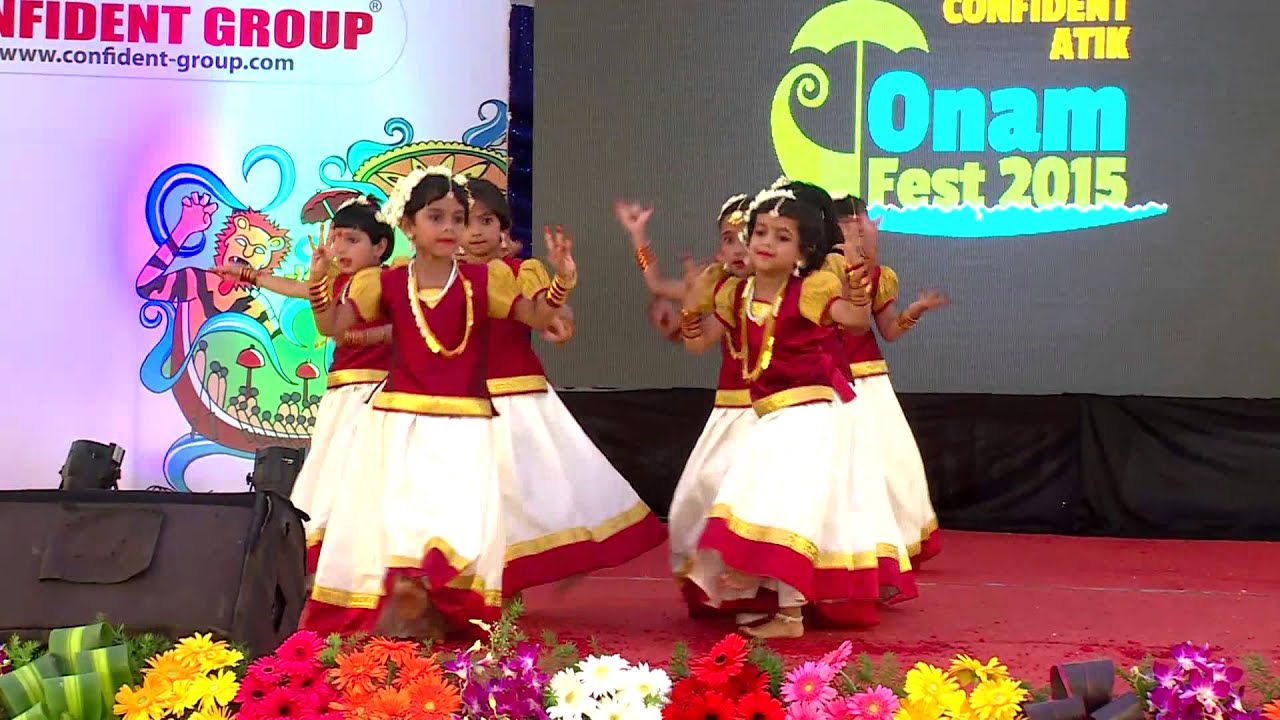 Ponnonam..   Kids Group Dance - Confident ATIK Onam Fest 2015