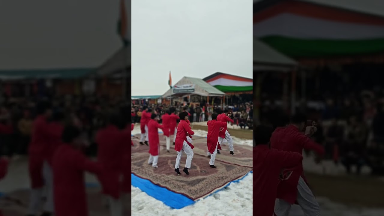 Performance on 26th january at Sports Stadium Budgam 