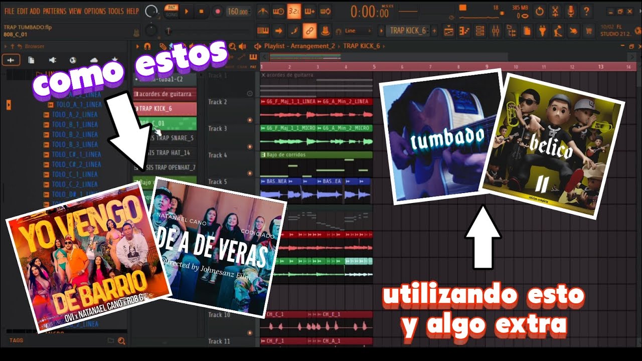 Aprende Como Hacer [Trap Tumbado] Estilo [Natanael cano]