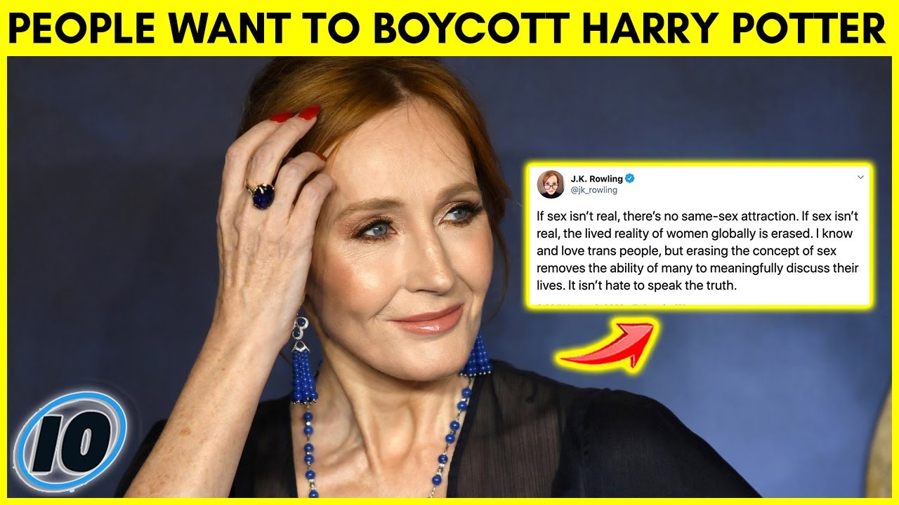 People Are Boycotting Harry Potter Over J K  Rowling's Transgender Comments