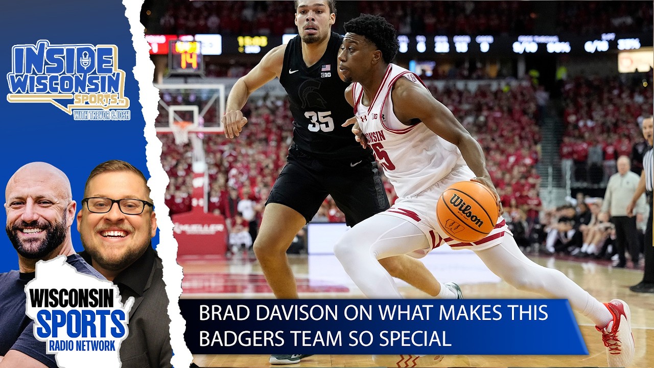 Brad Davison on what makes this Badgers team so special on Inside Wisconsin Sports w/ Trevor & Josh