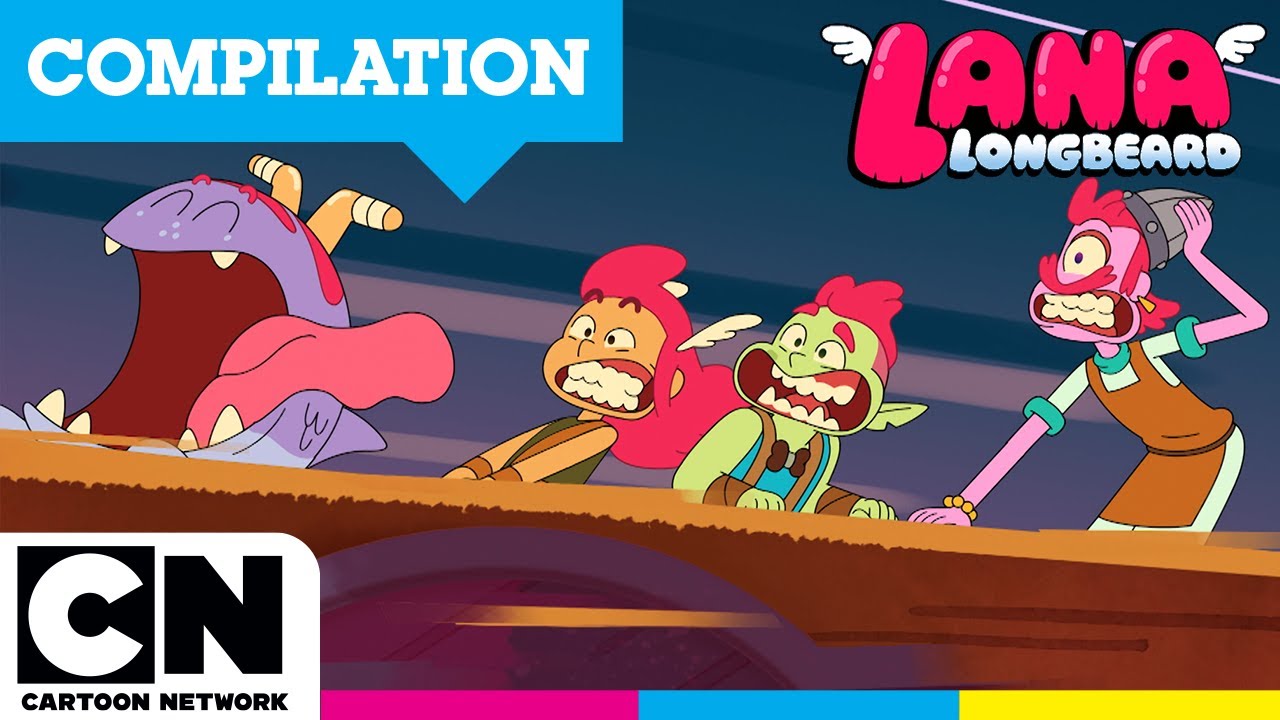 Top 8 Best Quests and Adventures | Lana Longbeard | Cartoon Network UK