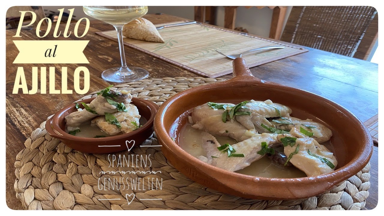 🇪🇸saftiges Knoblauch Hähnchen auf spanische Art 🇪🇸Tapas Rezept einfach zubereitet