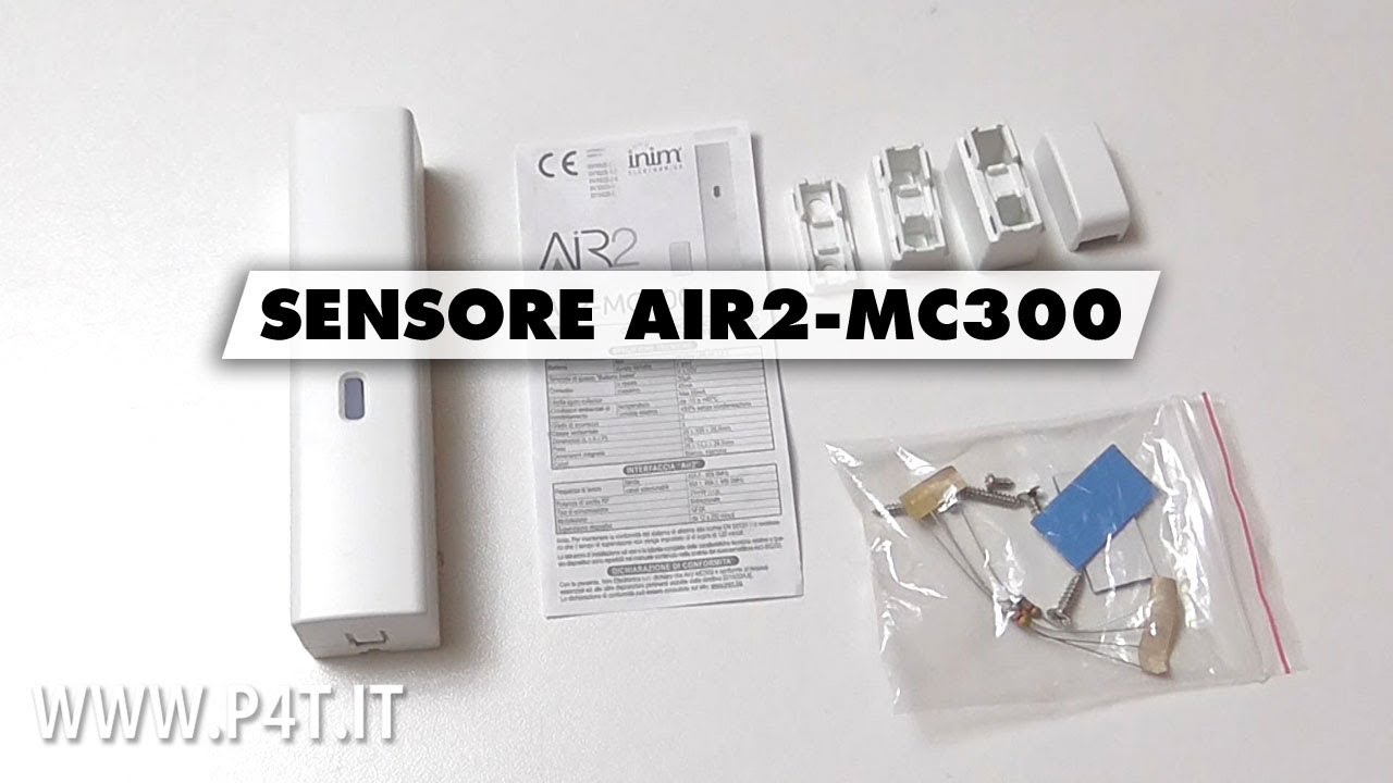 Installazione del sensore Air2-MC300 della INIM