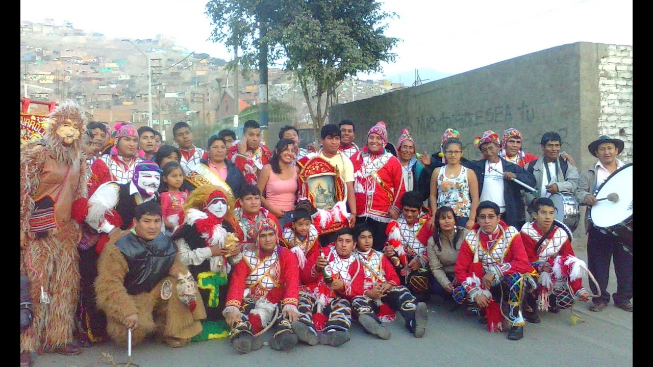Danza Kcachahuaylla de Huarocondo (Virgen del Carmen - Lima) Presentación  2016