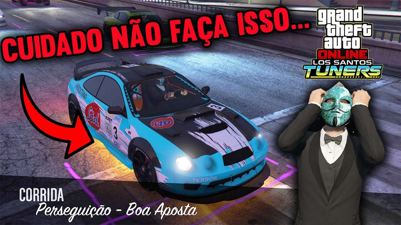 NÃO FAÇA ISSO... COMO GANHAR TODAS CORRIDAS DE PERSEGUIÇÃO NO GTA V ONLINE DLC TUNERS