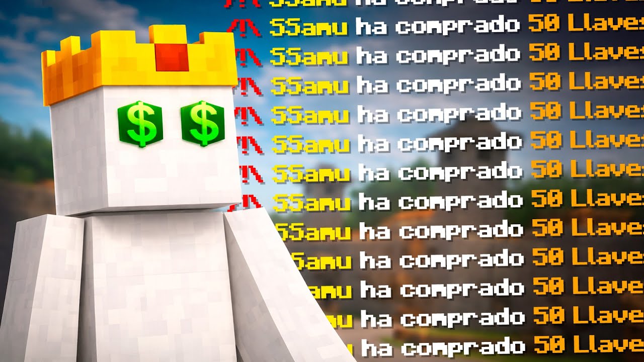 COMPRÉ TODA LA TIENDA GRATIS EN UN FAMOSO SERVER