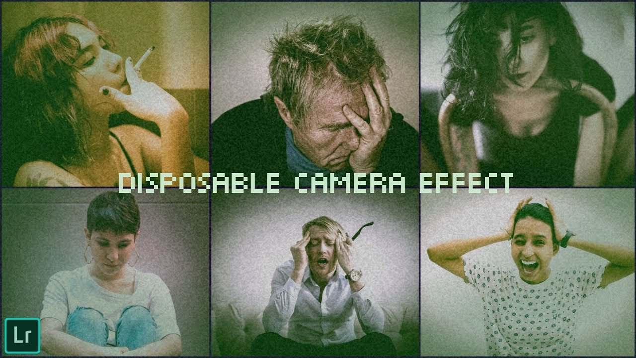 DISPOSABLE CAMERA EFFECT PRESETS - LIGHTROOM MOBILE PRESETS - LIGHTROOM TUTORIAL