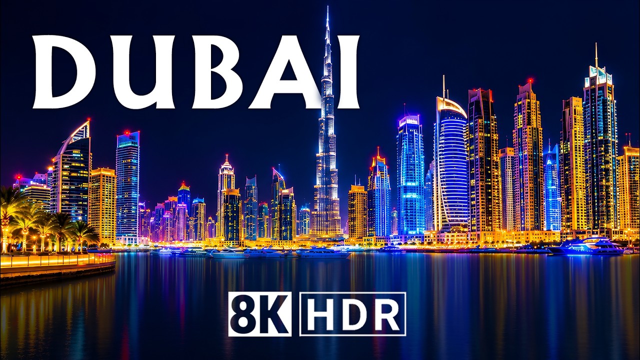 DUBAI 8K &ndash; Billionaire Dreams | HDR Dolby Vision&trade; 60FPS 4K OLED Demo | 16K ULTRA HD TV