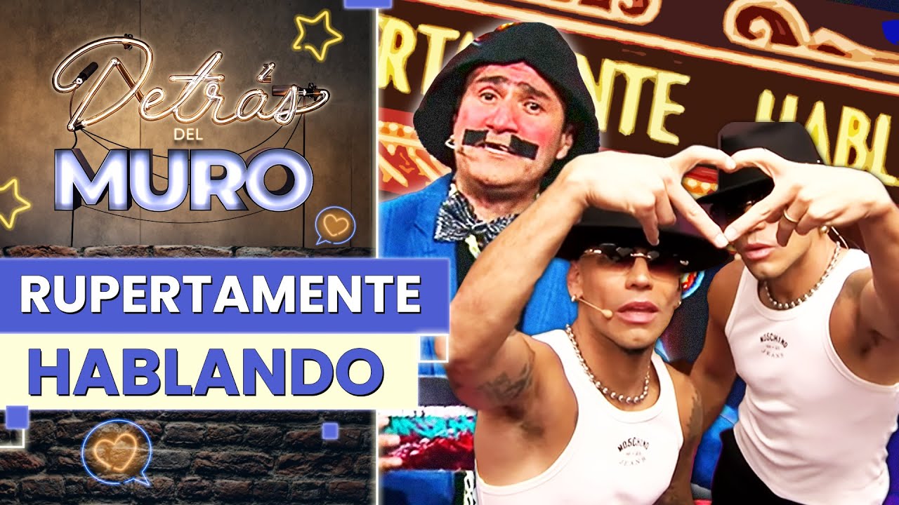 ¡LLEGARON LOS GEMELOS! Los Power Pertalta fueron los invitados en The Rupert Show - Detrás del Muro