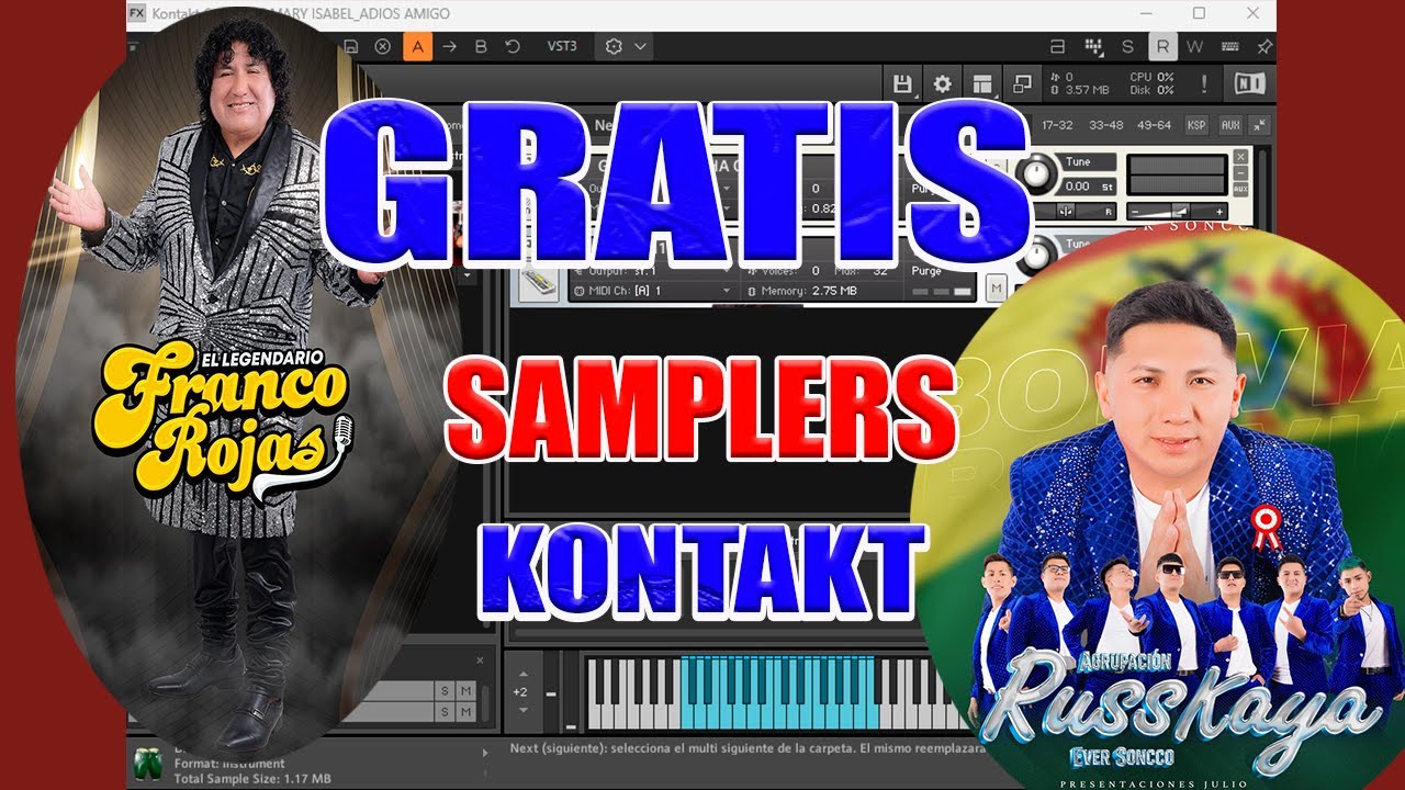 SAMPLERS GRATIS FRANCO ROJAS, RUSKAYA PARA KONTAK
